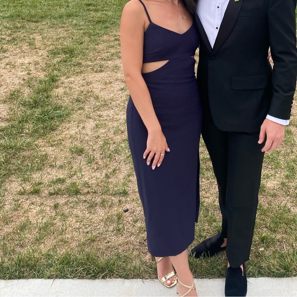 Likely kimmie navy blue midi - Picture 2 of 5